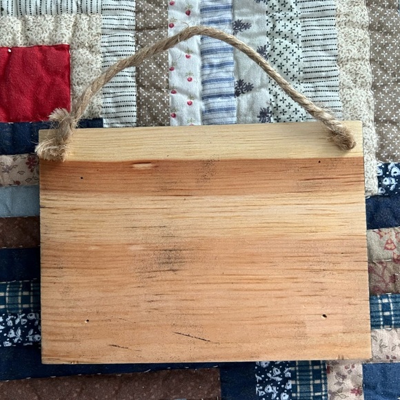 Rustic Wall Plaque - Picture 2 of 8